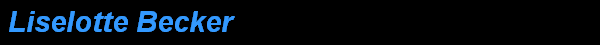 Liselotte Becker